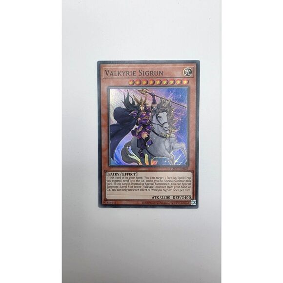 Konami Other - Yu-Gi-Oh Valkyrie Sigrun TOCH-EN023 Super Rare 1st Edition